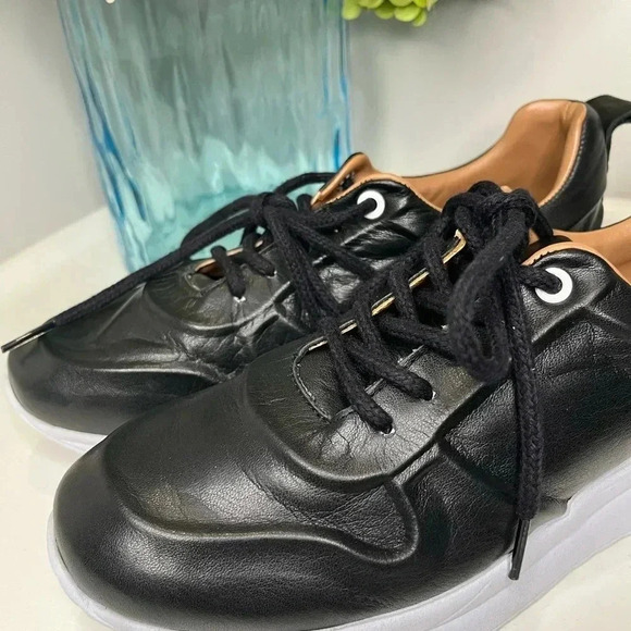 Ateliers Korbin Black Leather Sneakers - Picture 6 of 12